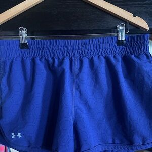 Under Armour Women's Athletic Shorts in Blue